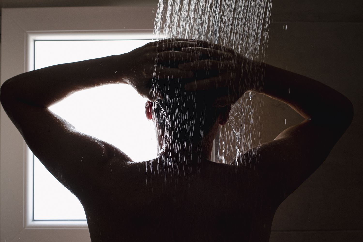 Mental reset during shower meditation?>