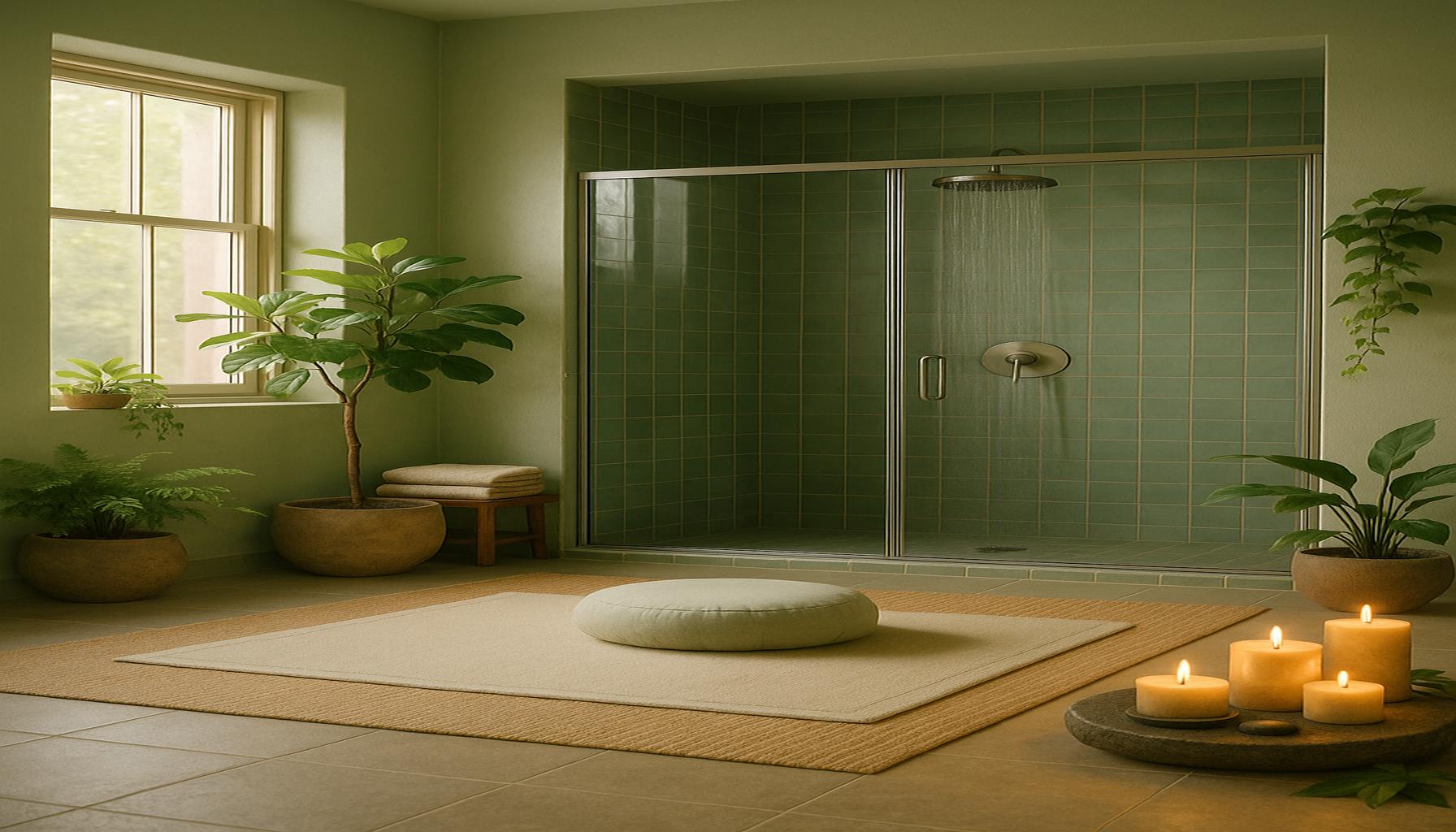 Zen Shower: Creating a Meditation Space at Home